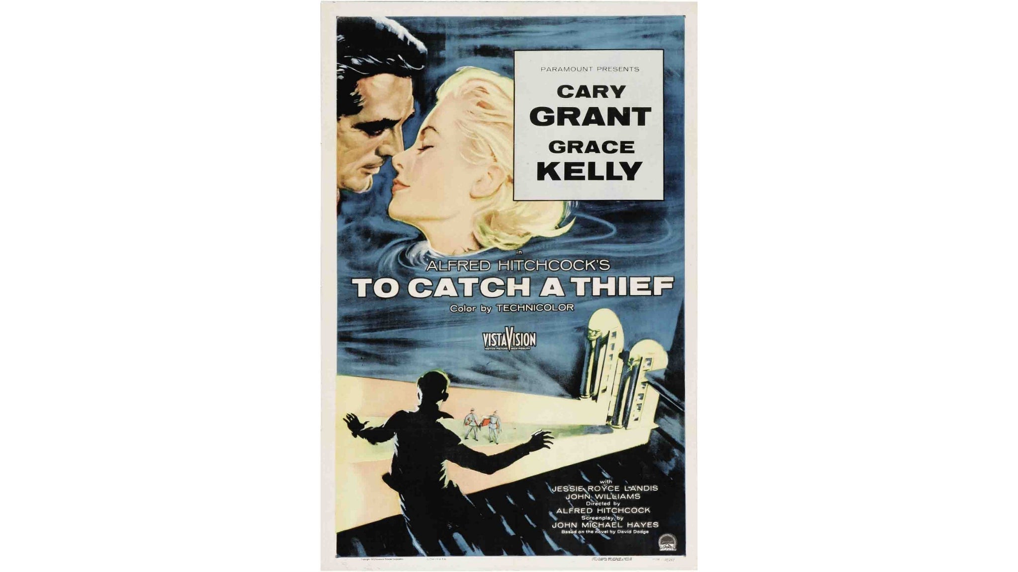a movie poster for to catch a thief