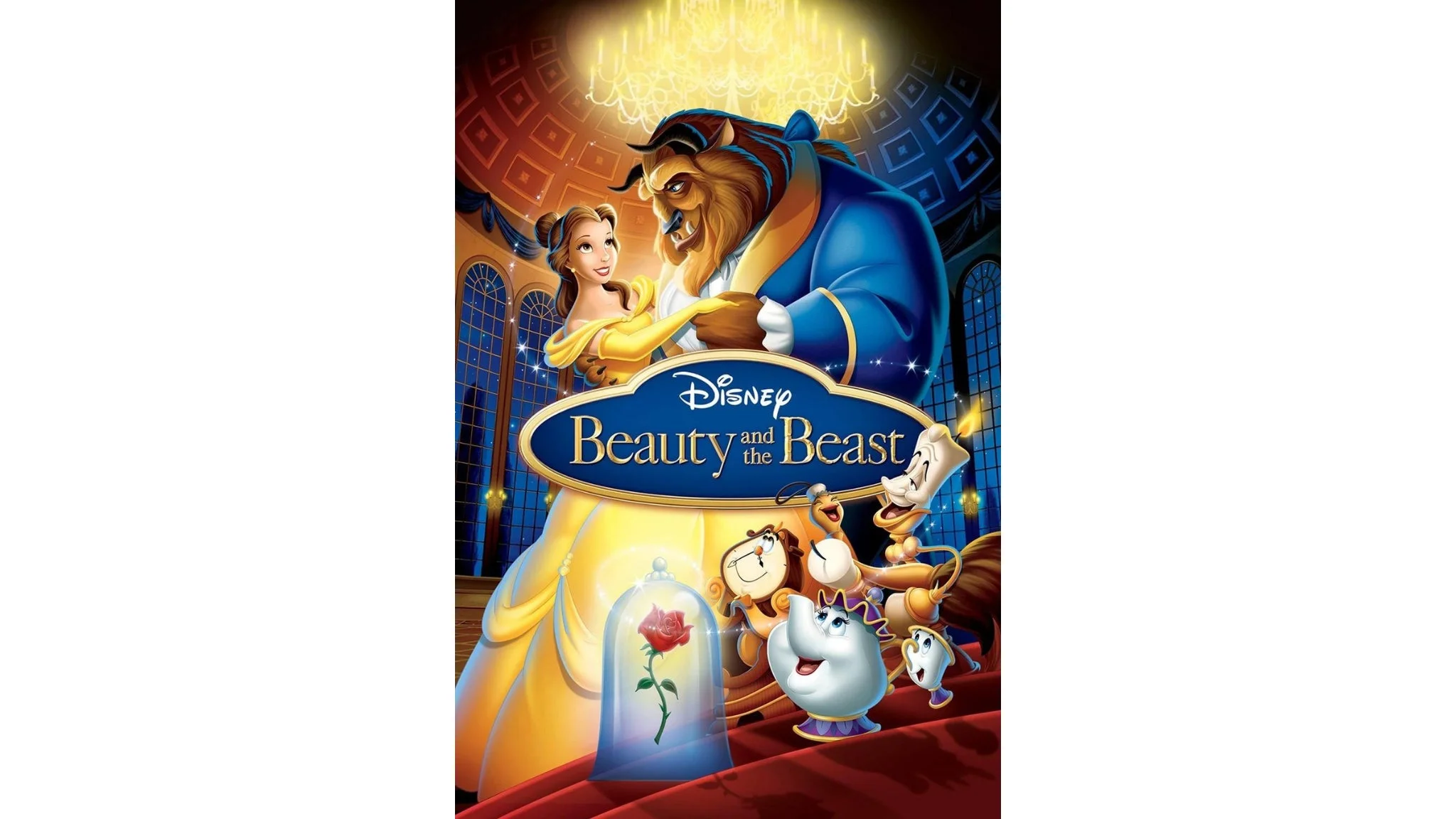 a poster of beauty and the beast